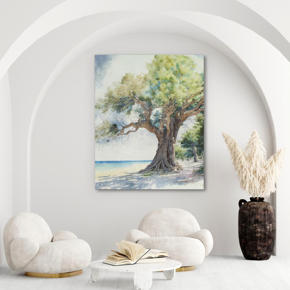 Watercolour Tree - Luxury Wall Art