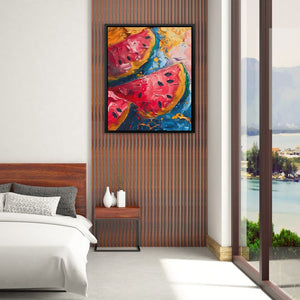 Watermelon Abstract - Luxury Wall Art