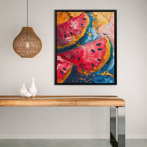 Watermelon Abstract - Luxury Wall Art