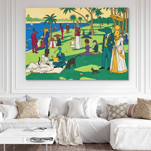 Waterside Garden Party — Waterside Garden Party White Couch and Wall 206
