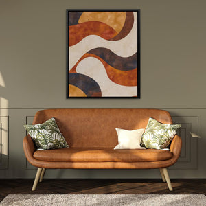 Waves of Auburn - Luxury Wall Art