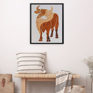 Wavey Moo - Luxury Wall Art