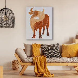 Wavey Moo - Luxury Wall Art