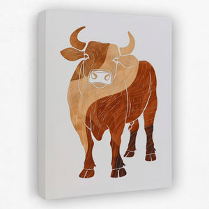 Wavey Moo - Luxury Wall Art