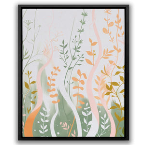 Waving Floral - Luxury Wall Art