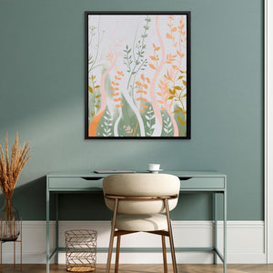 Waving Floral - Luxury Wall Art