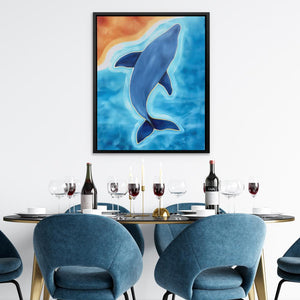 Whale Coast Flow - Luxury Wall Art