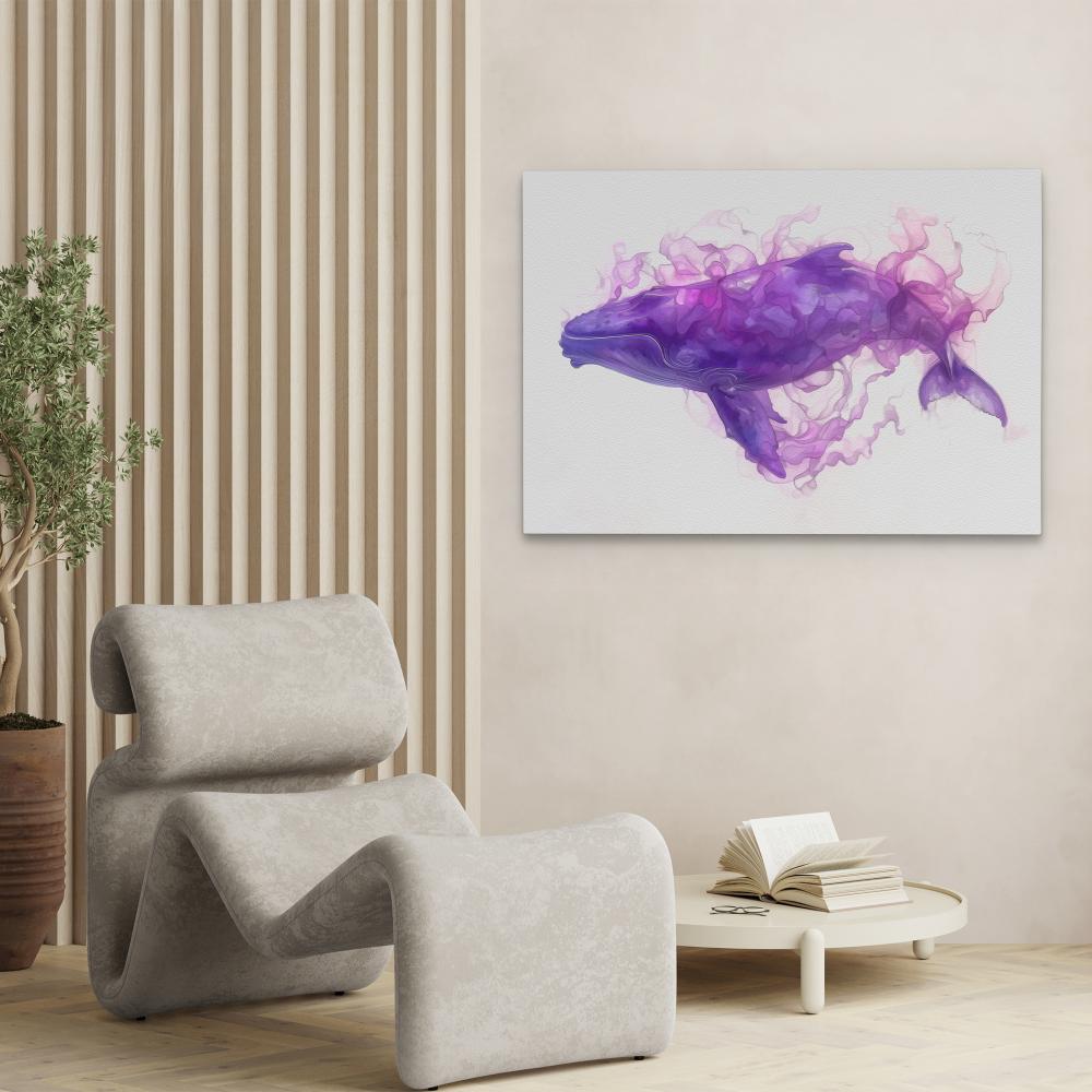 Whale Mist - Luxury Wall Art