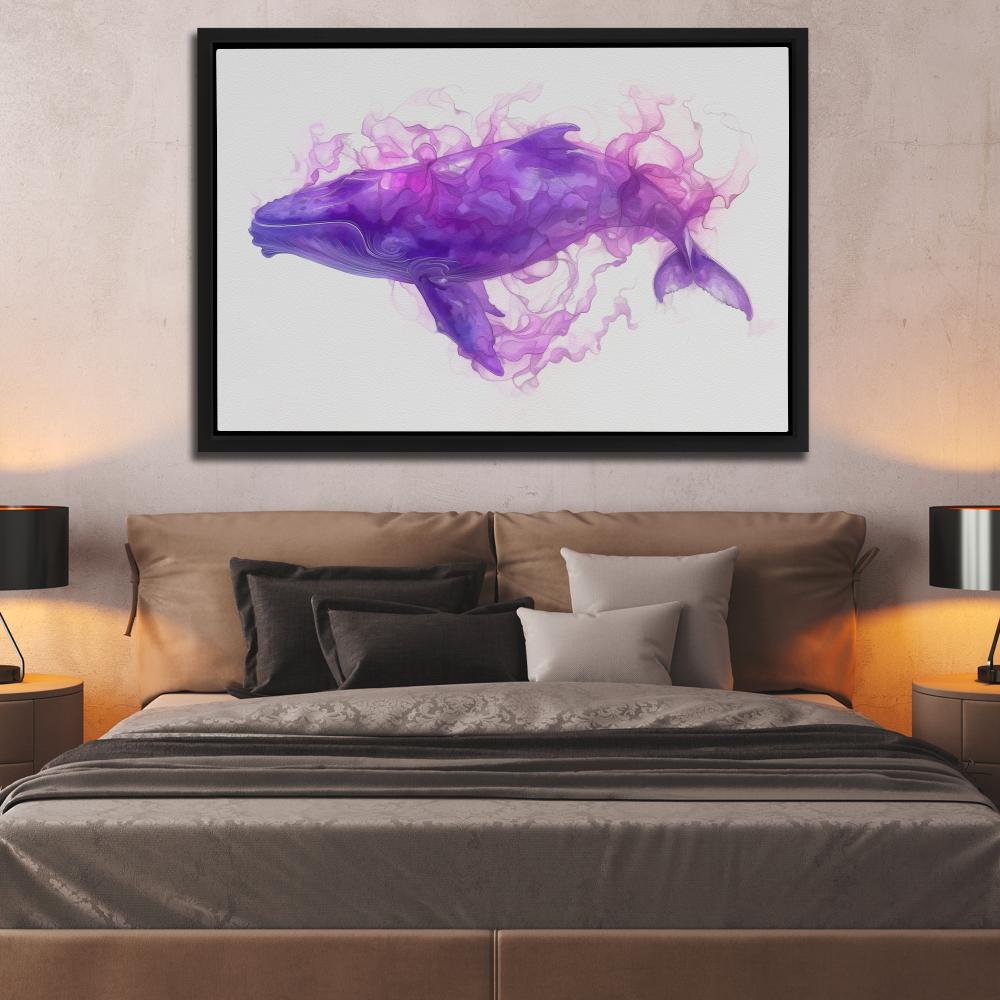 Whale Mist - Luxury Wall Art