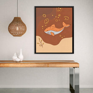 Whale of the Tropics - Luxury Wall Art
