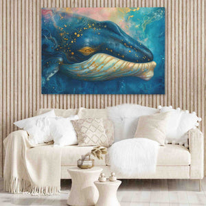 Whale's Voyage - Luxury Wall Art
