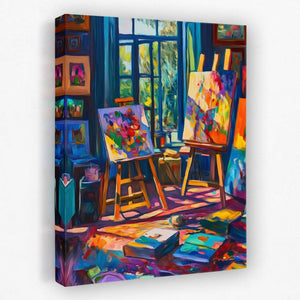 Where Colors Speak - Pop Culture Canvas Wall Art