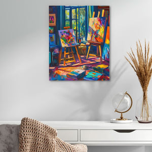 Where Colors Speak - Colorful Wall Art for Creative Office