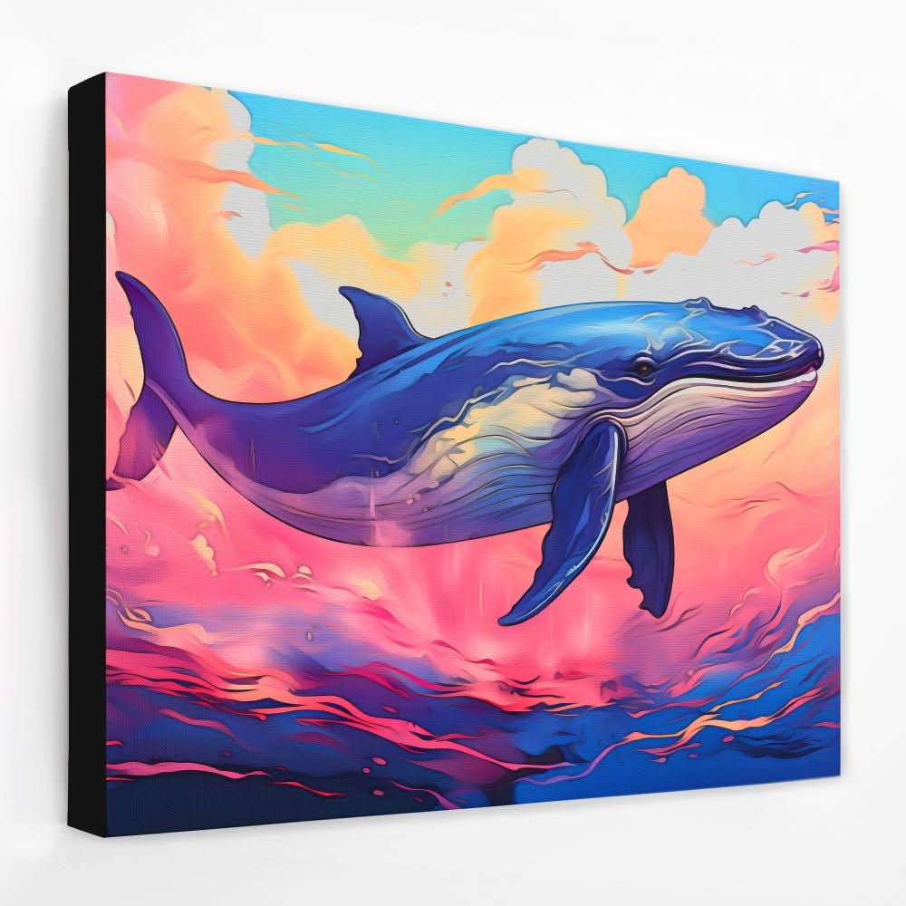 Whimsical Wave - Beach Canvas Wall Art