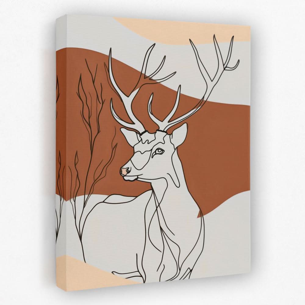 Whisper of the Forest - Animals Canvas Wall Art