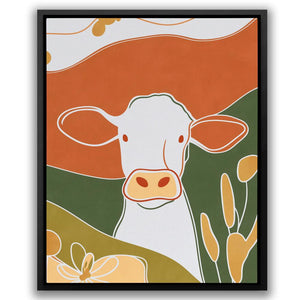 White Moo - Luxury Wall Art