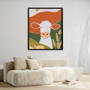 White Moo - Luxury Wall Art