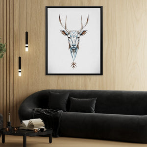 White Stag - Luxury Wall Art