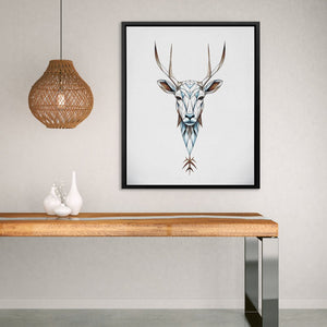 White Stag - Luxury Wall Art