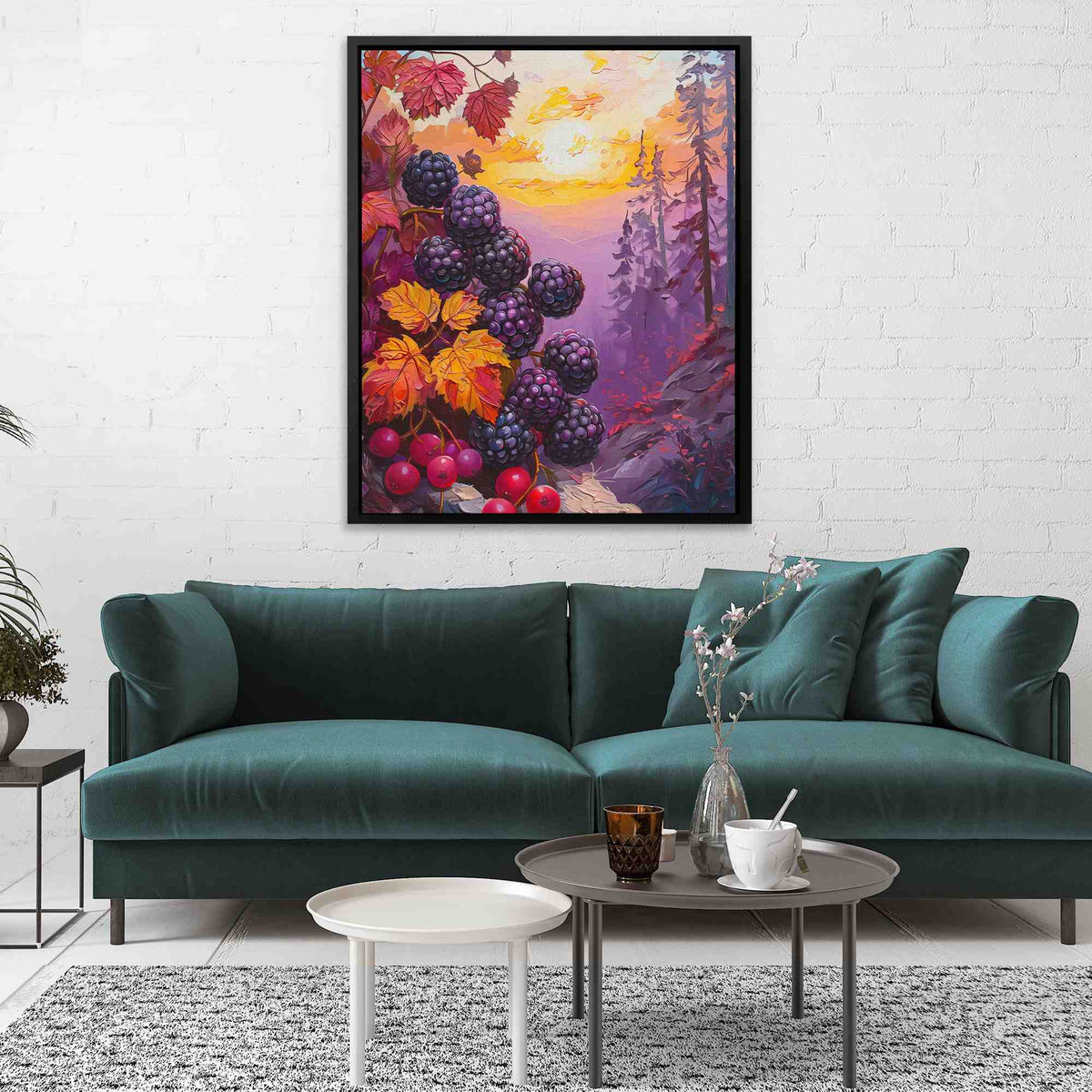 Wild Berries - Luxury Wall Art
