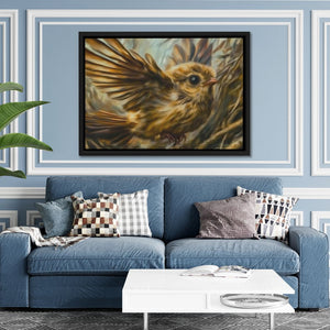 Wild Sparrow Flight - Luxury Wall Art