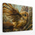 Wild Sparrow Flight - Luxury Wall Art