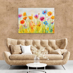Wildflower Waltz - Luxury Wall Art