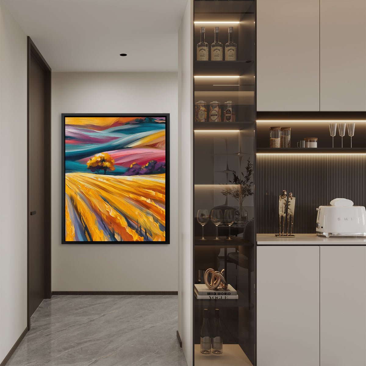 Windswept Golden Hills