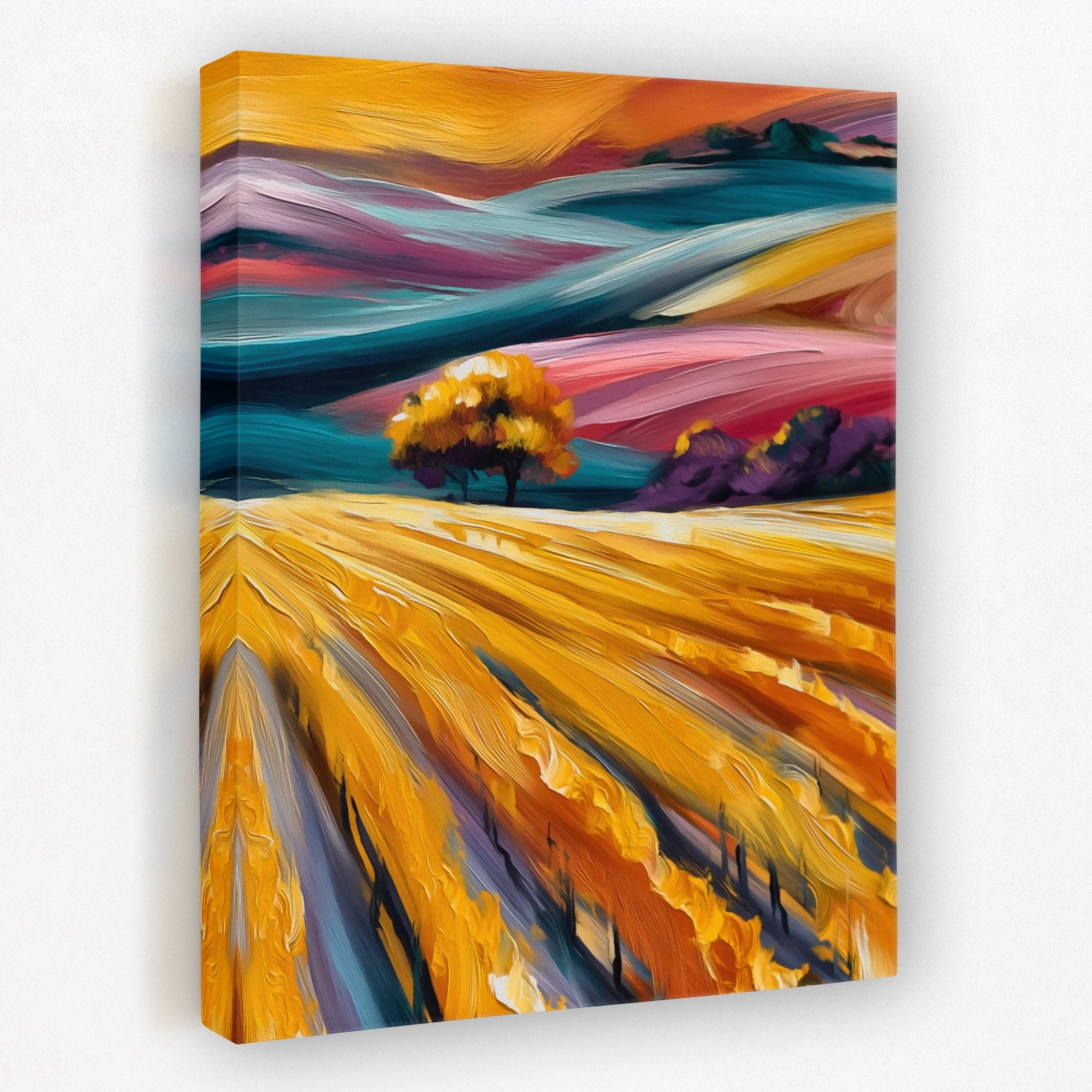 Windswept Golden Hills - Luxury Wall Art