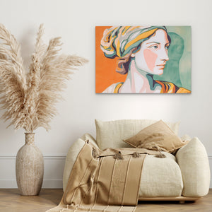 Windswept Portrait - Luxury Wall Art