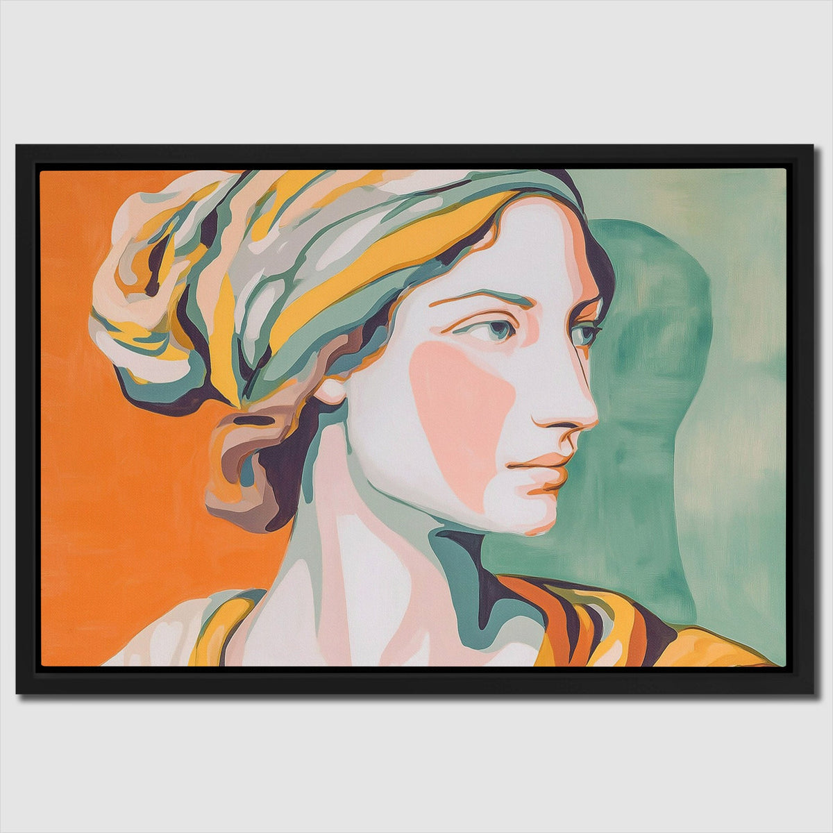 Windswept Portrait - Luxury Wall Art