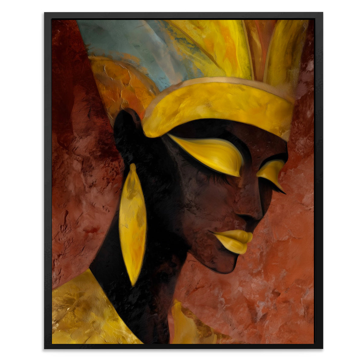 Winged Crown Portrait