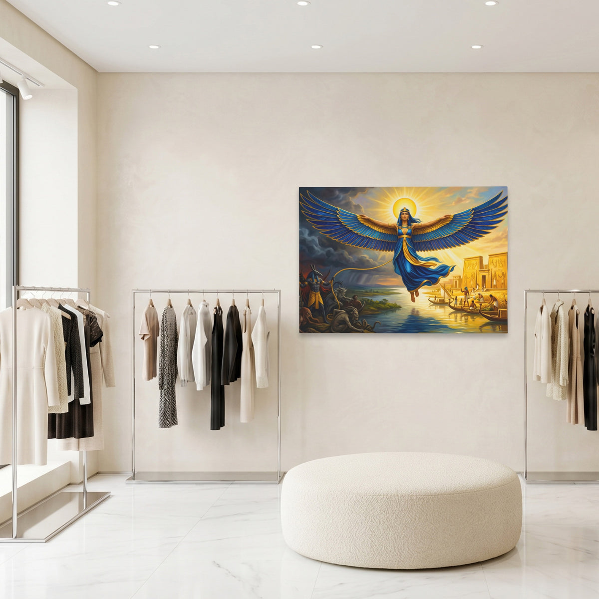 Winged Deity Egyptian Sky — Winged Deity Egyptian Sky Clothing Store Land 36