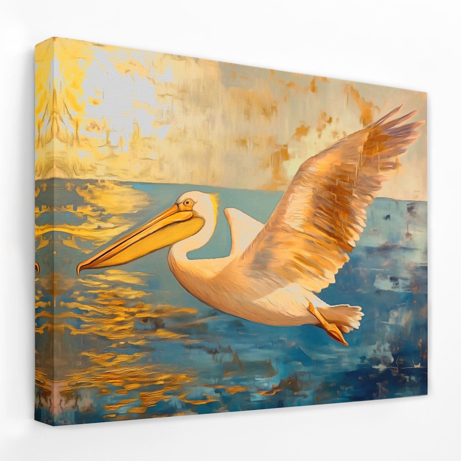 Wings of the Coast - Animals Canvas Wall Art
