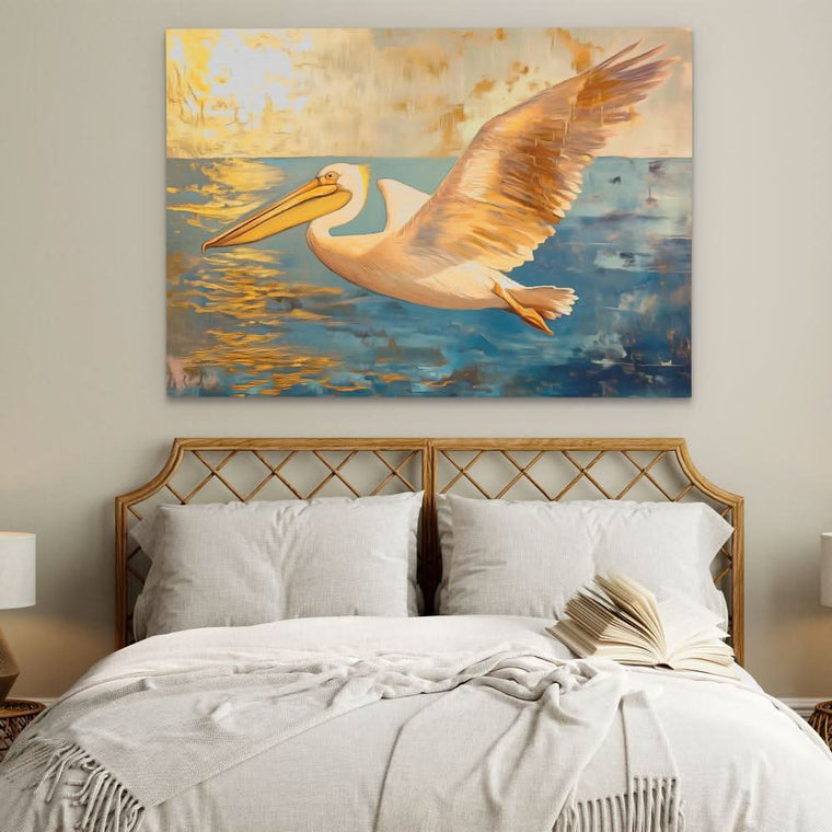 Wings of the Coast in a living room