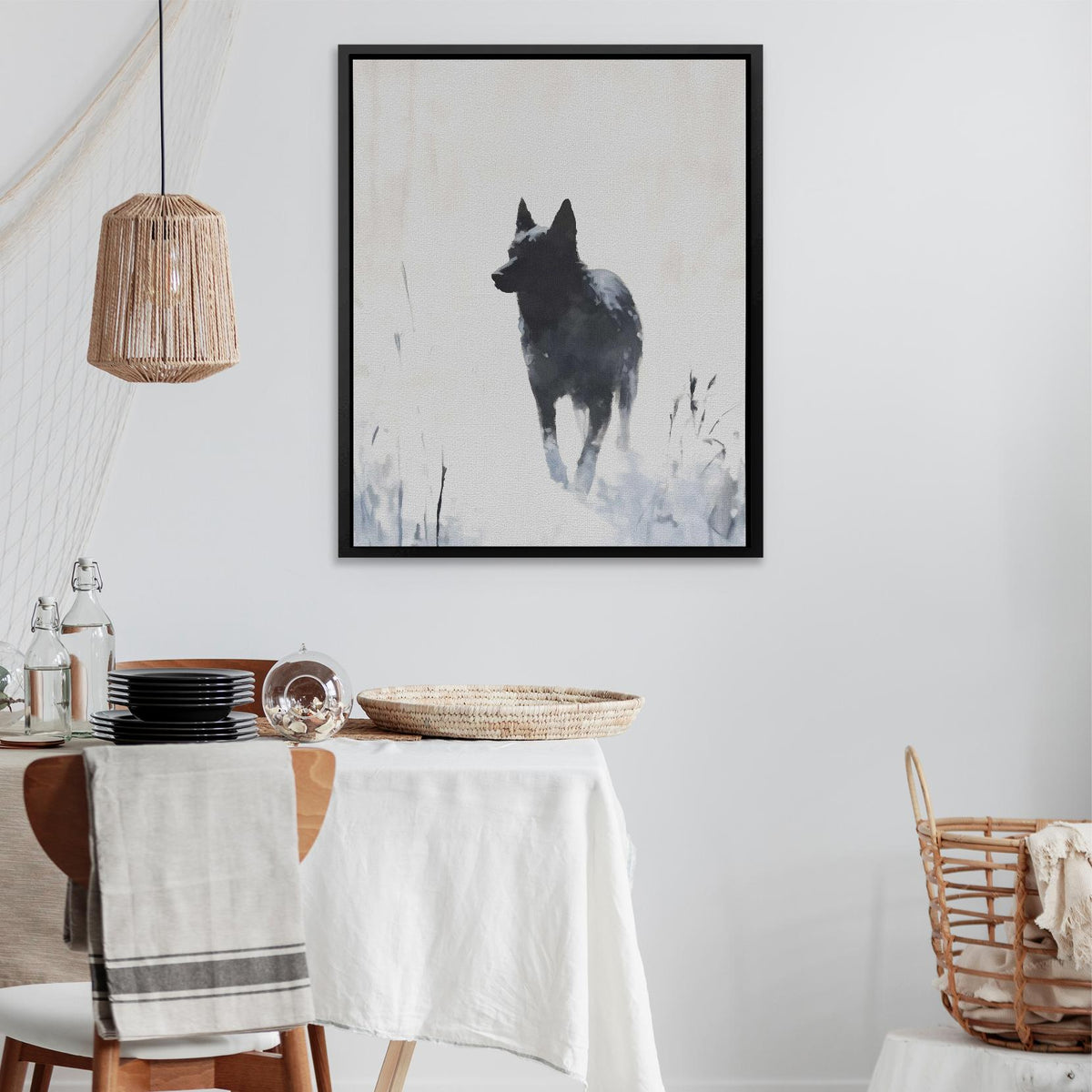 Winter Watcher - Luxury Wall Art
