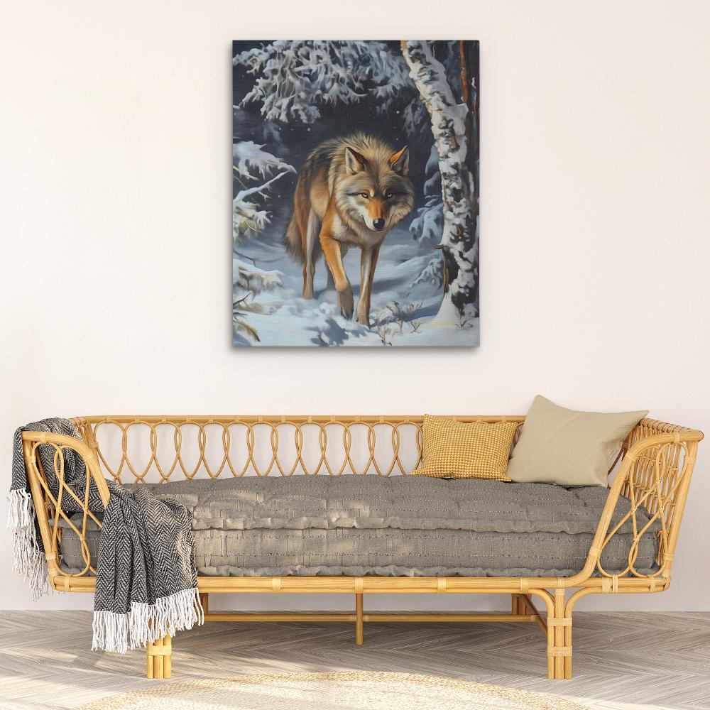 Winter’s Alpha - Luxury Wall Art