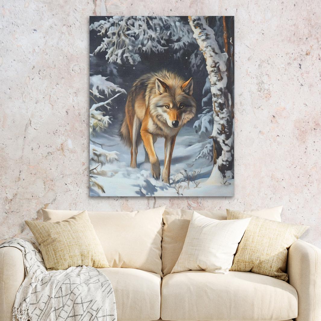Winter’s Alpha - Luxury Wall Art