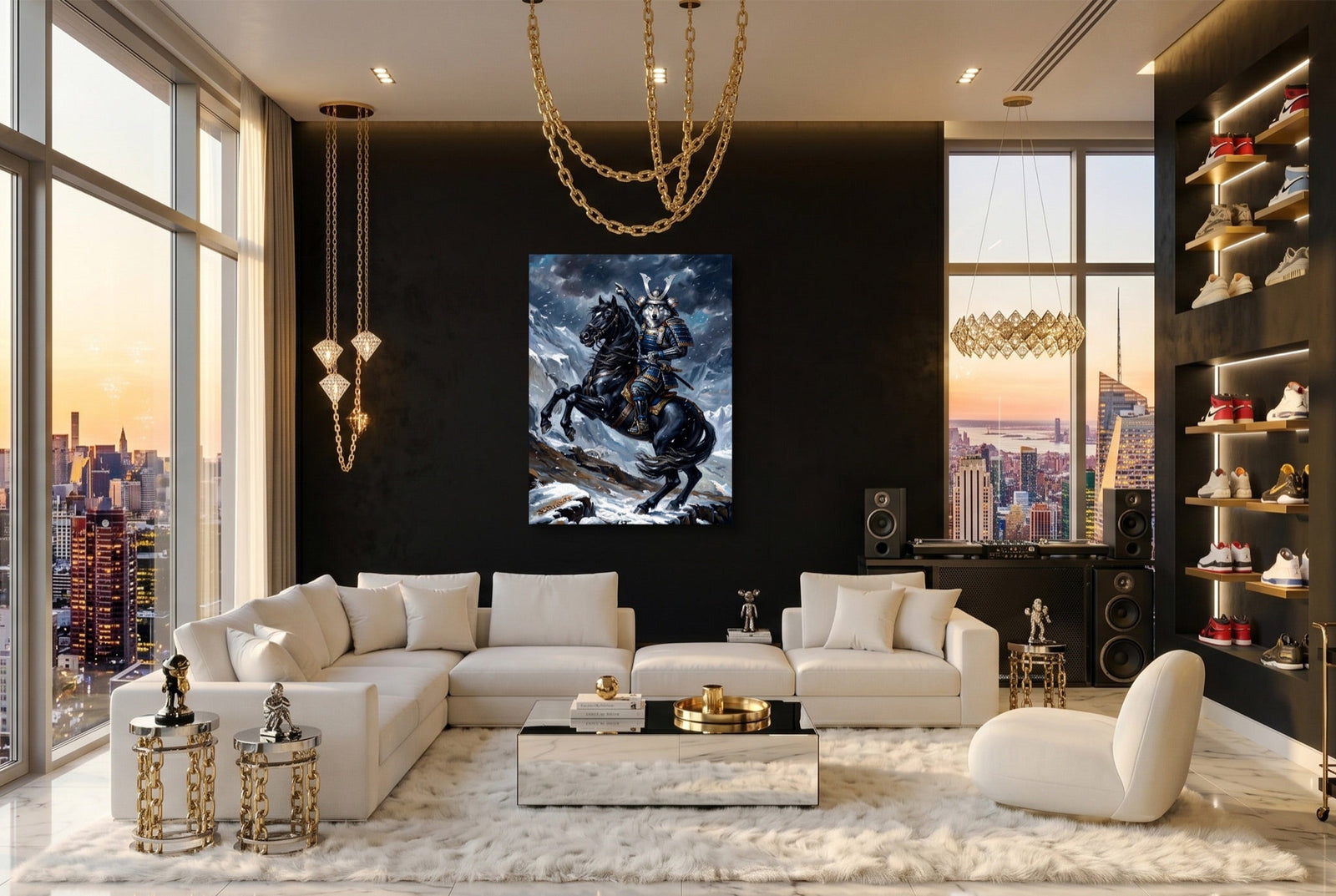 Wolf Cavalry — wolf cavalry white studio framed black