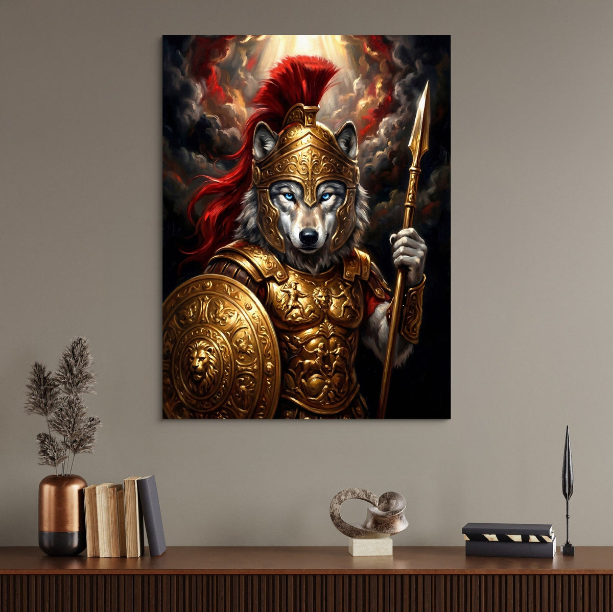 Wolf Centurion - Luxury Wall Art