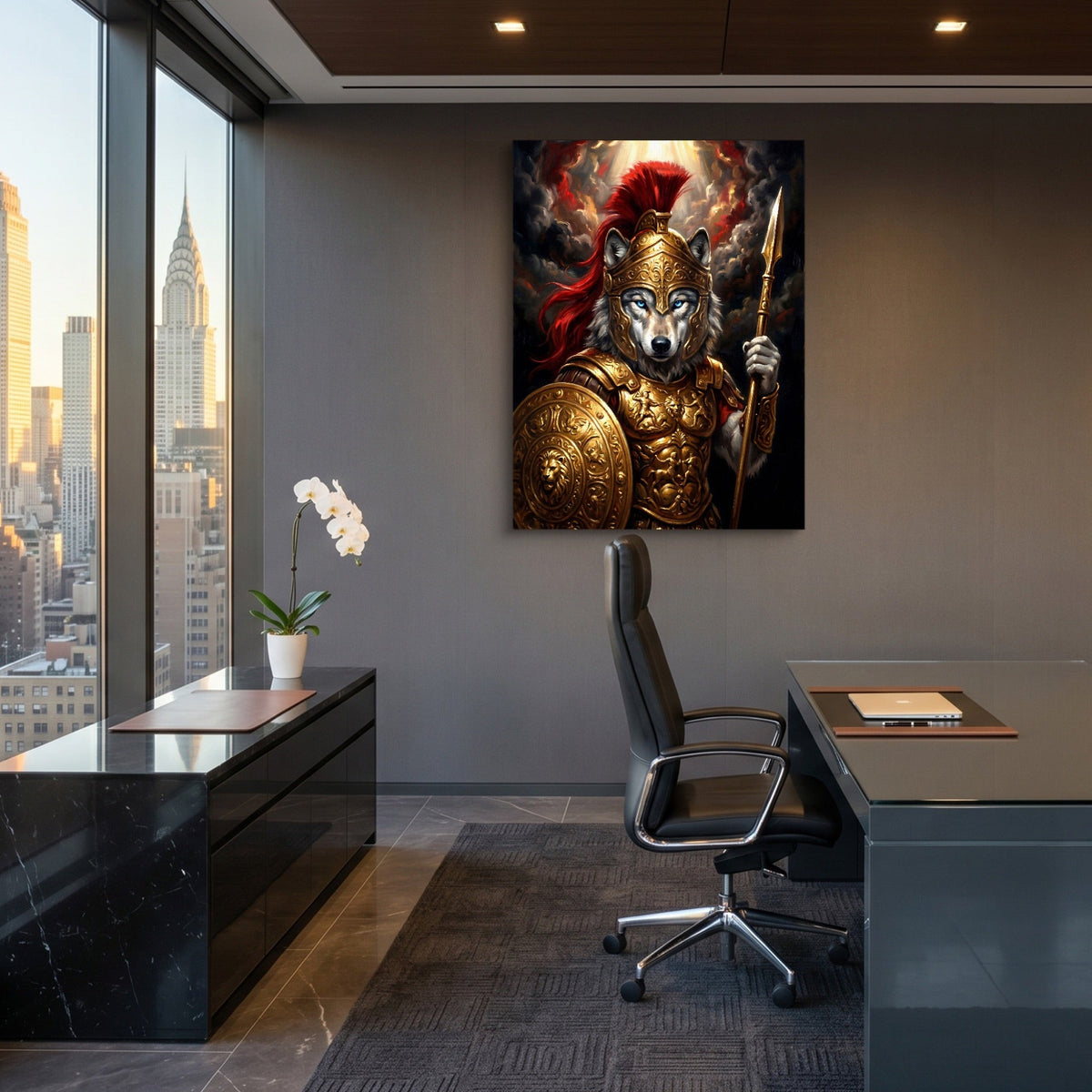 Wolf Centurion - Luxury Wall Art