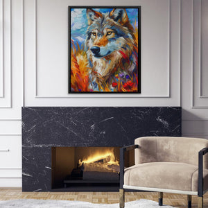 Wolf Field - Luxury Wall Art