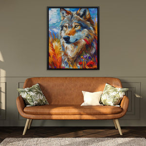 Wolf Field - Luxury Wall Art