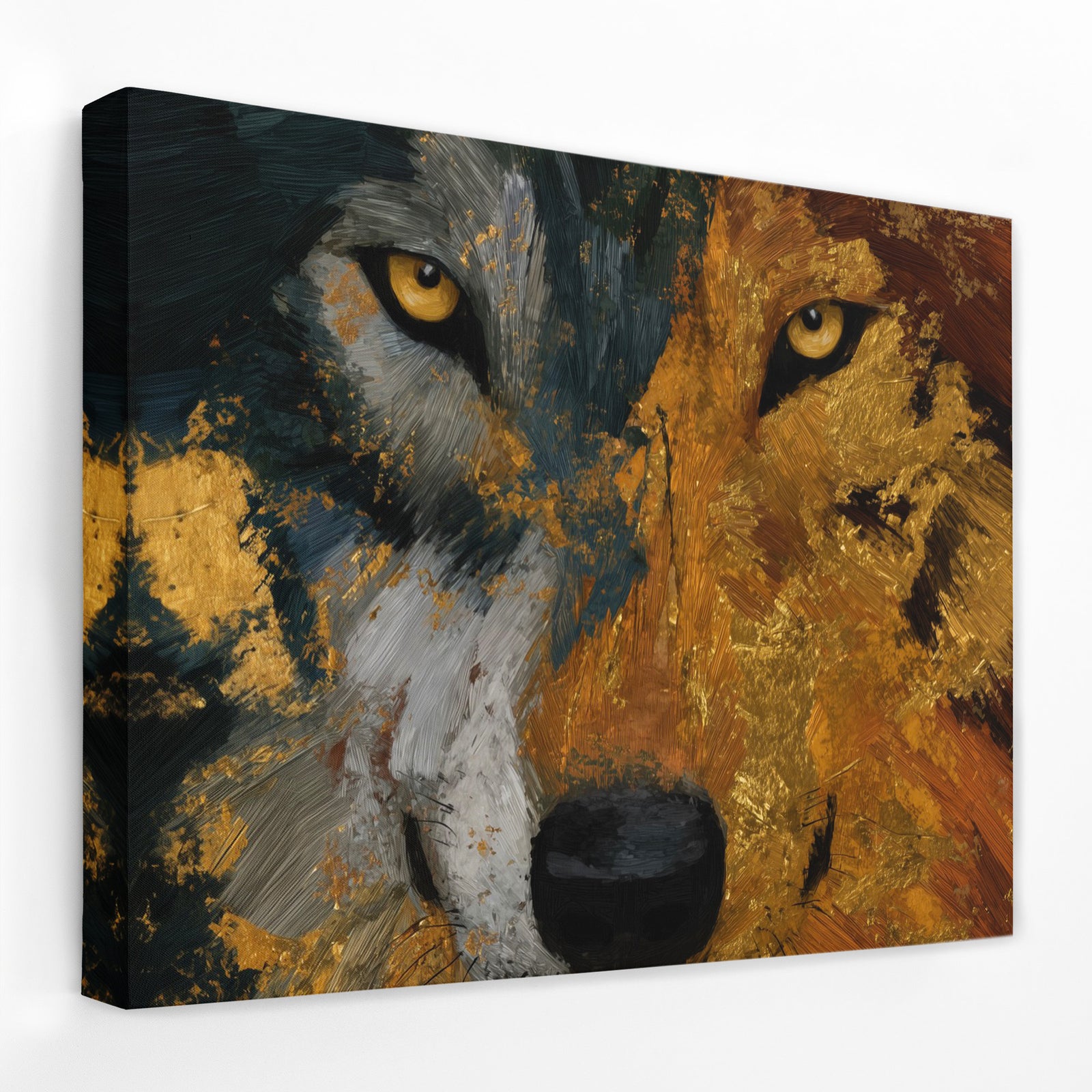 Wolfs Copper Territory - Luxury Wall Art