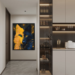 Wolf's Dual Soul - Luxury Wall Art
