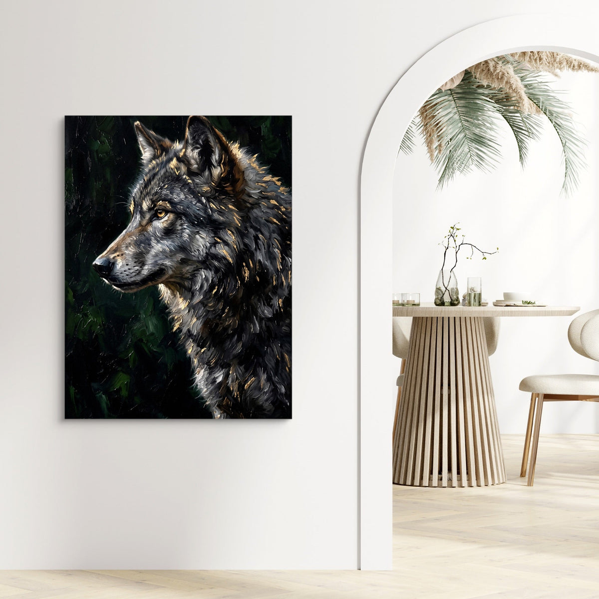 Wolf's Forest Watch - Luxury Wall Art