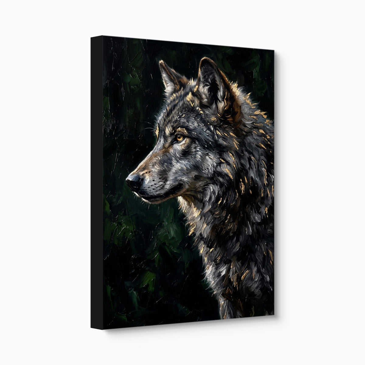 Wolf's Forest Watch - Luxury Wall Art