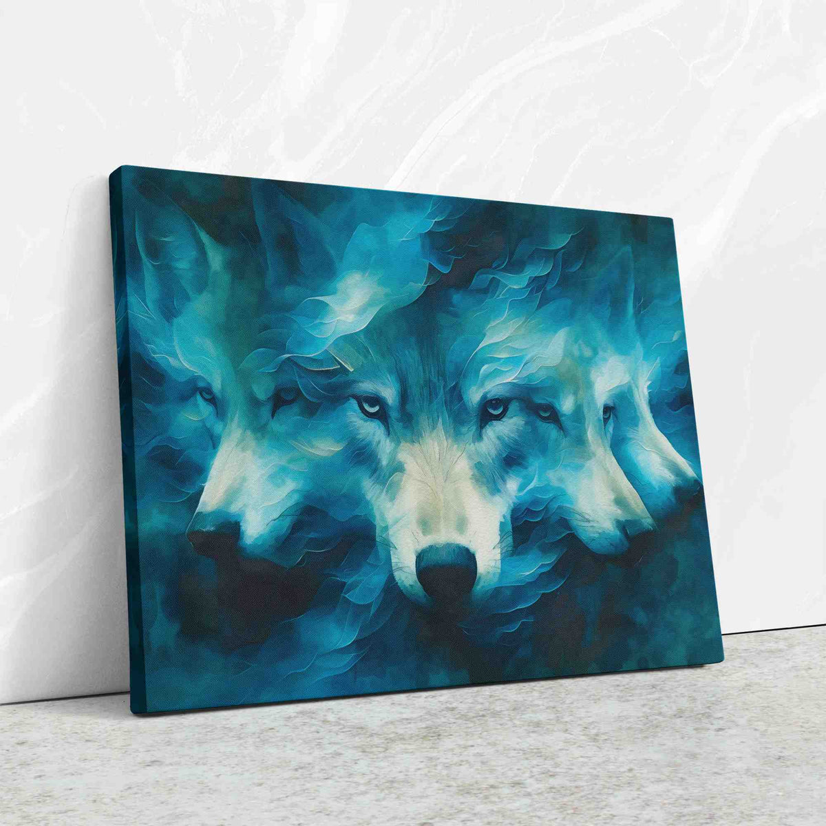Wolf's Movement - Luxury Wall Art