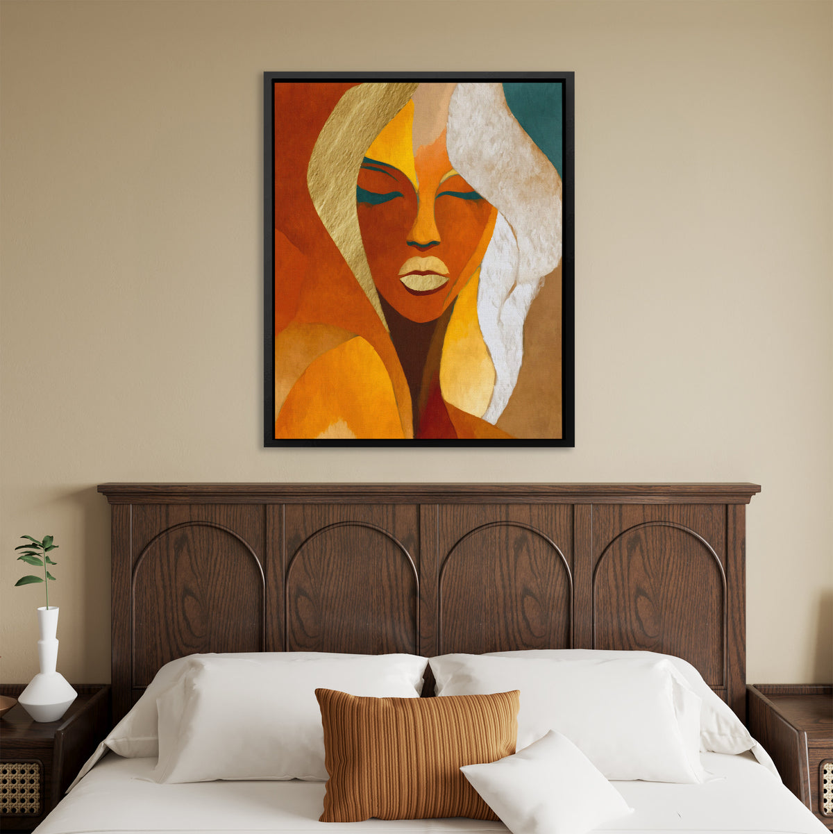 Woman in Copper - Female Art