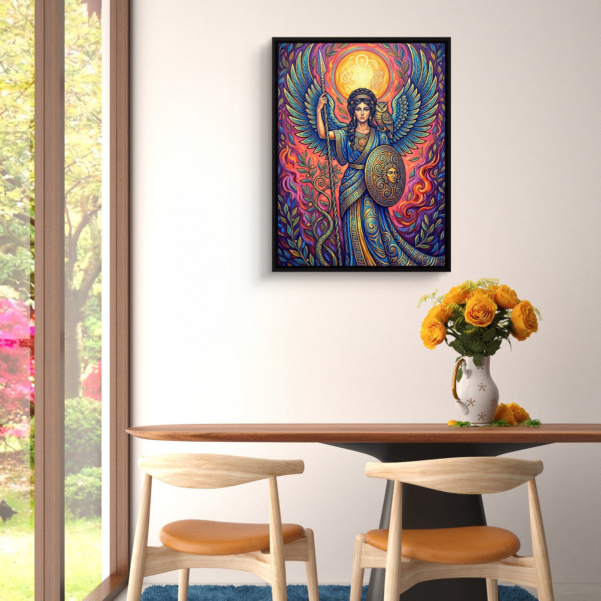 Woman's Mythic Stand - Luxury Wall Art